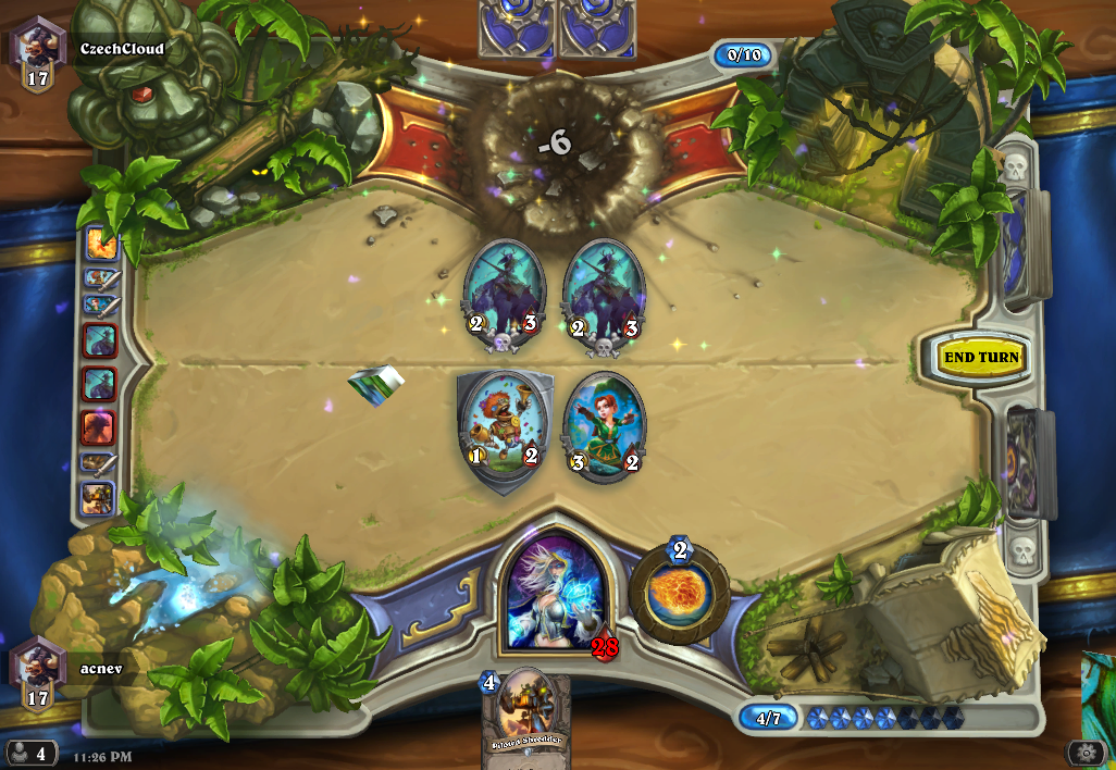 Hearthstone match