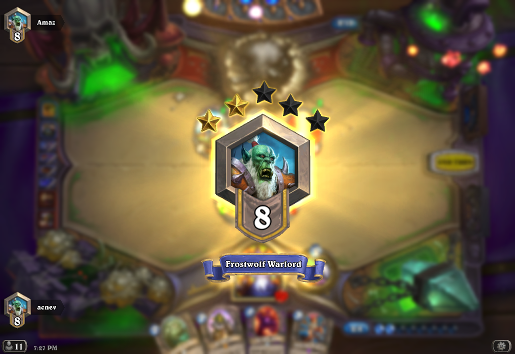 Another Hearthstone match