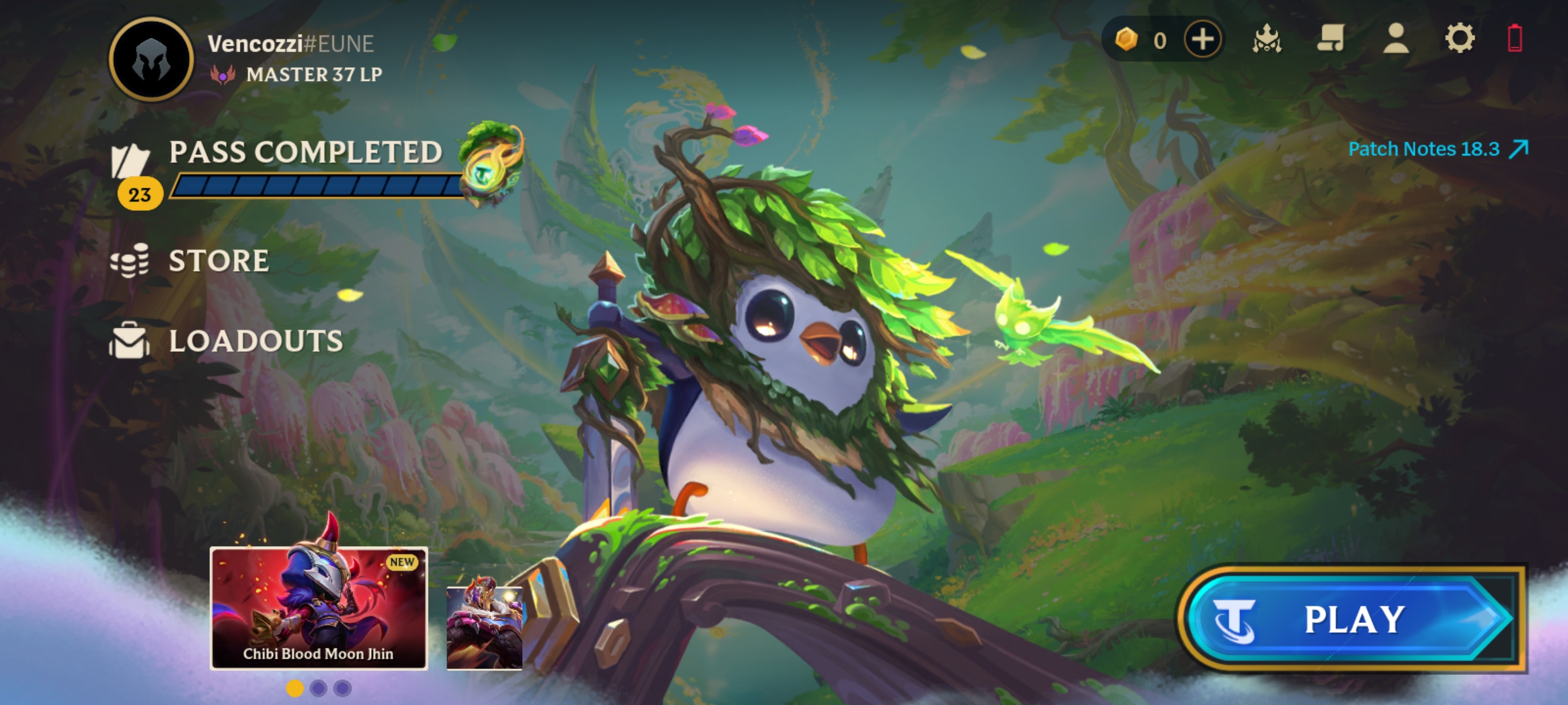 An earlier Teamfight Tactics Master promotion